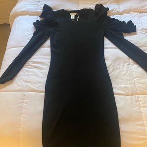 Max Studio Black Sweater Dress